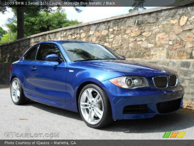 2009 BMW 1 Series 135i Coupe in Montego Blue Metallic