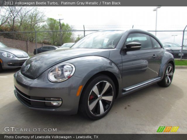 2012 Volkswagen Beetle Turbo in Platinum Gray Metallic