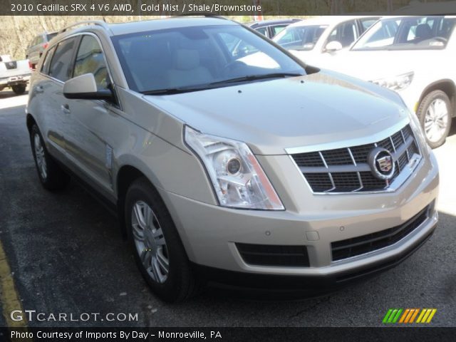 2010 Cadillac SRX 4 V6 AWD in Gold Mist