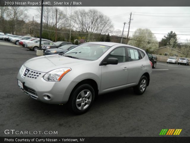 2009 Nissan Rogue S AWD in Silver Ice