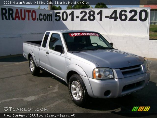 2003 Nissan Frontier XE King Cab in Silver Ice Metallic