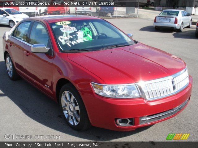 2008 Lincoln MKZ Sedan in Vivid Red Metallic