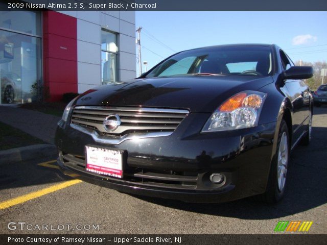 2009 Nissan Altima 2.5 S in Super Black