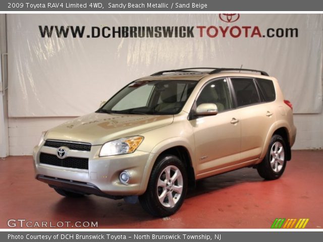 2009 Toyota RAV4 Limited 4WD in Sandy Beach Metallic
