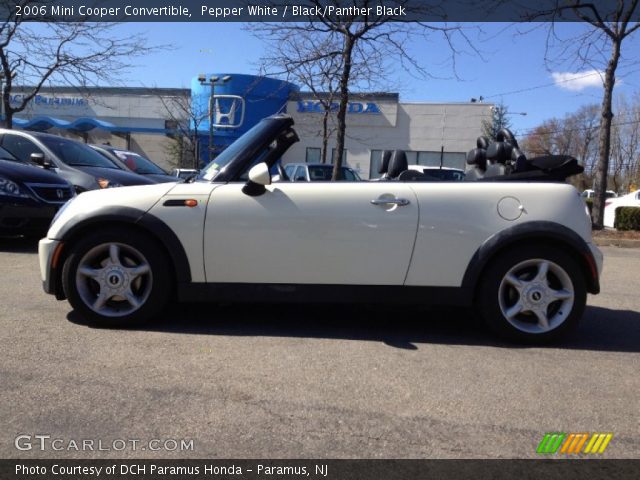 2006 Mini Cooper Convertible in Pepper White
