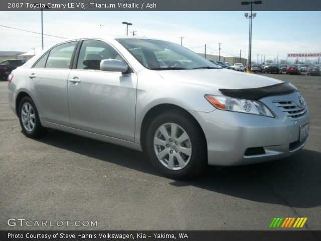 2007 Toyota Camry LE V6 in Titanium Metallic