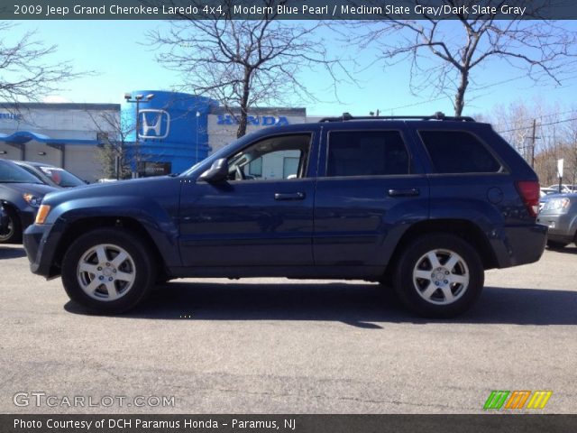 2009 Jeep Grand Cherokee Laredo 4x4 in Modern Blue Pearl