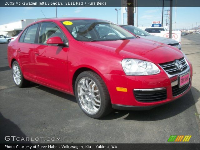 2009 Volkswagen Jetta S Sedan in Salsa Red