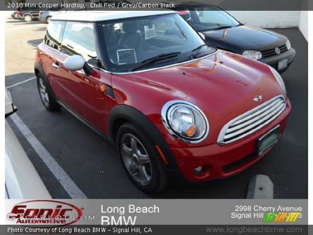 2010 Mini Cooper Hardtop in Chili Red