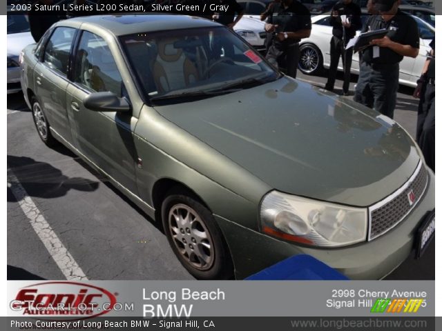 2003 Saturn L Series L200 Sedan in Silver Green