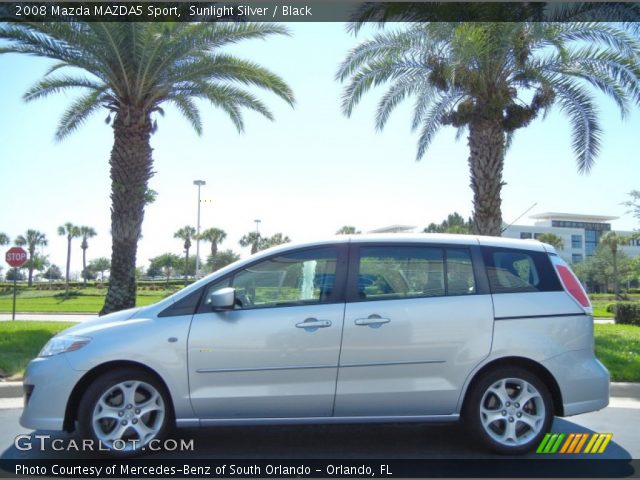 2008 Mazda MAZDA5 Sport in Sunlight Silver