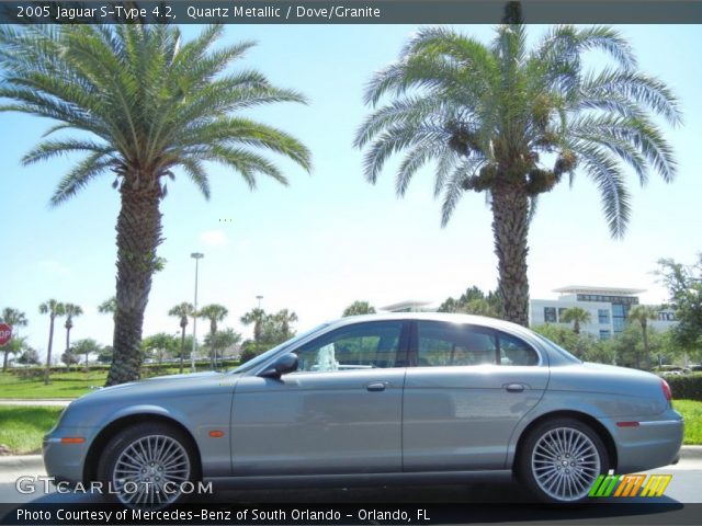 2005 Jaguar S-Type 4.2 in Quartz Metallic