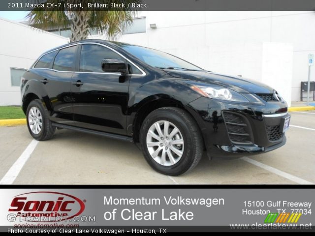 2011 Mazda CX-7 i Sport in Brilliant Black