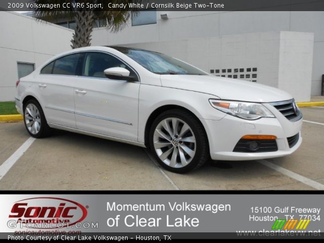 2009 Volkswagen CC VR6 Sport in Candy White