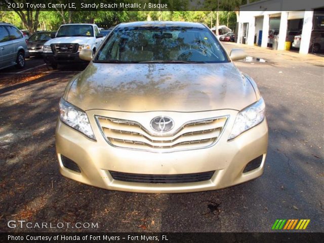 2010 Toyota Camry LE in Sandy Beach Metallic