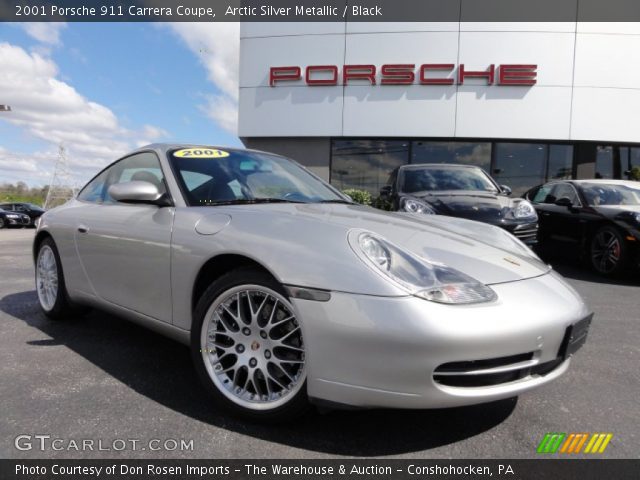 2001 Porsche 911 Carrera Coupe in Arctic Silver Metallic