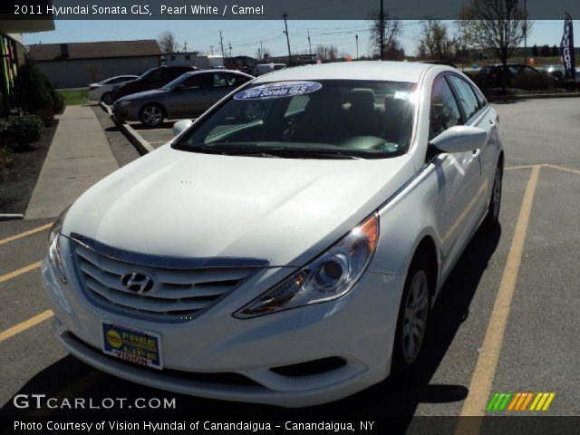 2011 Hyundai Sonata GLS in Pearl White