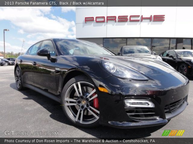 2013 Porsche Panamera GTS in Black