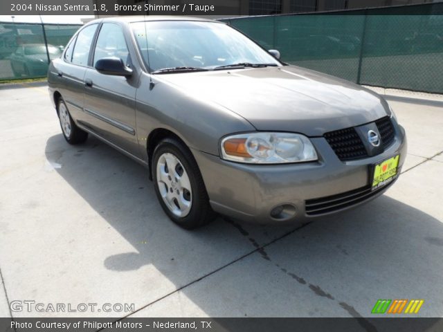 2004 Nissan Sentra 1.8 in Bronze Shimmer