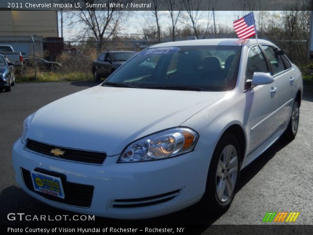 2011 Chevrolet Impala LS in Summit White