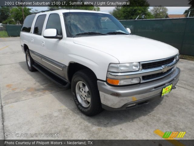 2001 Chevrolet Suburban 1500 LT in Summit White