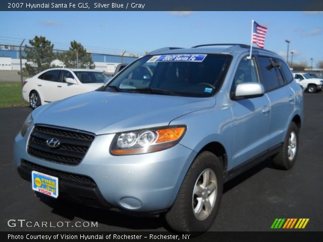 2007 Hyundai Santa Fe GLS in Silver Blue