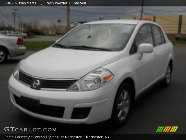 2007 Nissan Versa SL in Fresh Powder