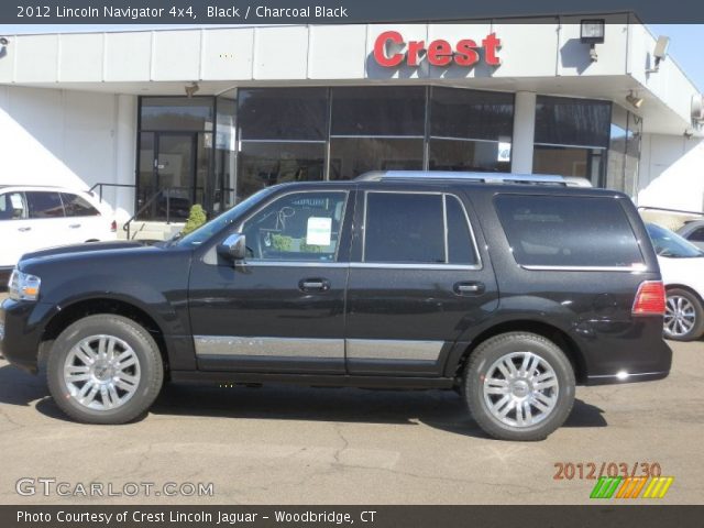 2012 Lincoln Navigator 4x4 in Black