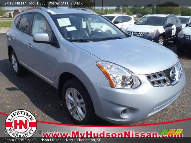 2012 Nissan Rogue SV in Frosted Steel