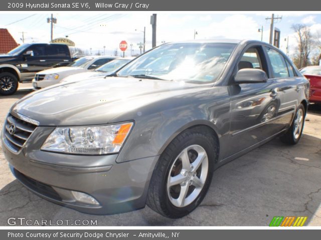 2009 Hyundai Sonata SE V6 in Willow Gray