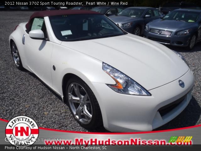 2012 Nissan 370Z Sport Touring Roadster in Pearl White