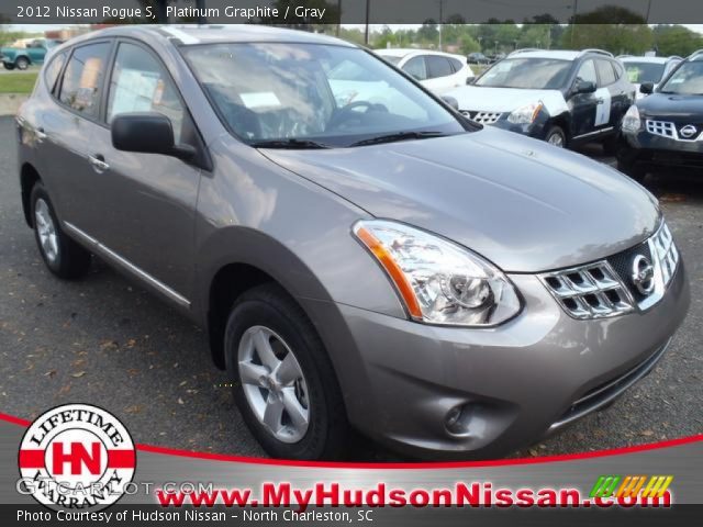 2012 Nissan Rogue S in Platinum Graphite