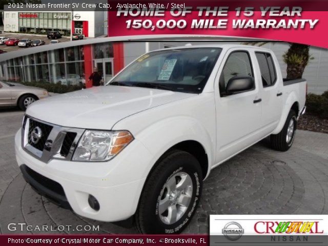 2012 Nissan Frontier SV Crew Cab in Avalanche White