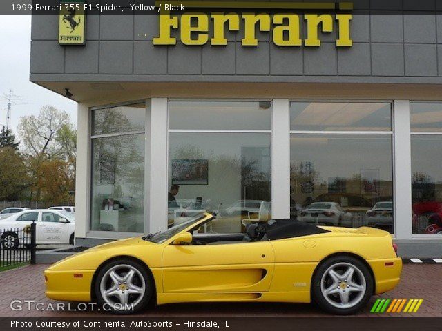 1999 Ferrari 355 F1 Spider in Yellow
