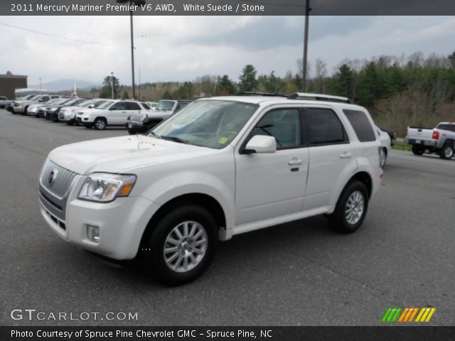 2011 Mercury Mariner Premier V6 AWD in White Suede