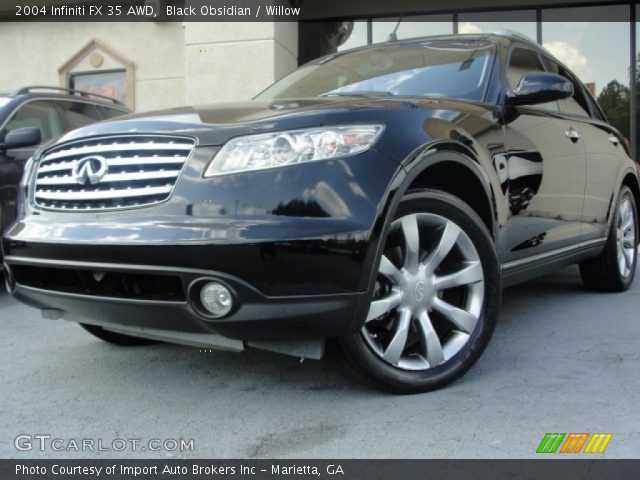 2004 Infiniti FX 35 AWD in Black Obsidian