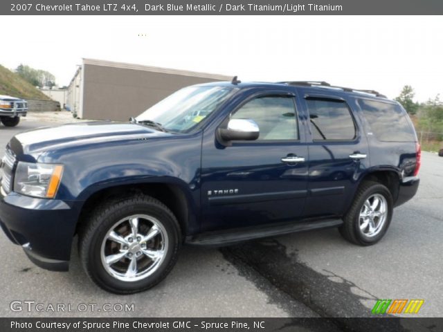 2007 Chevrolet Tahoe LTZ 4x4 in Dark Blue Metallic