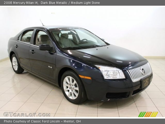 2008 Mercury Milan I4 in Dark Blue Metallic