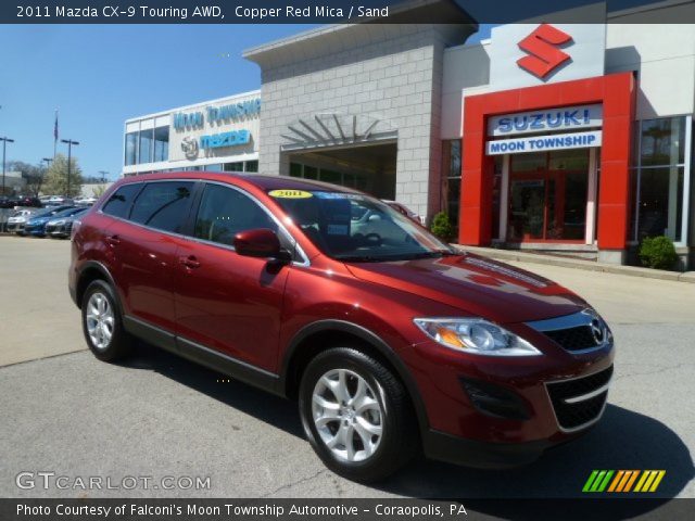 2011 Mazda CX-9 Touring AWD in Copper Red Mica