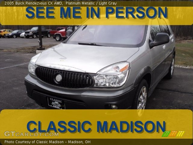2005 Buick Rendezvous CX AWD in Platinum Metallic