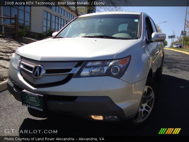 2008 Acura MDX Technology in Billet Silver Metallic