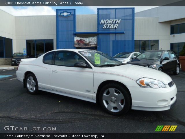 2006 Chevrolet Monte Carlo SS in White