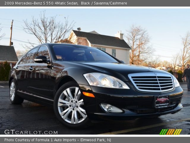 2009 Mercedes-Benz S 550 4Matic Sedan in Black