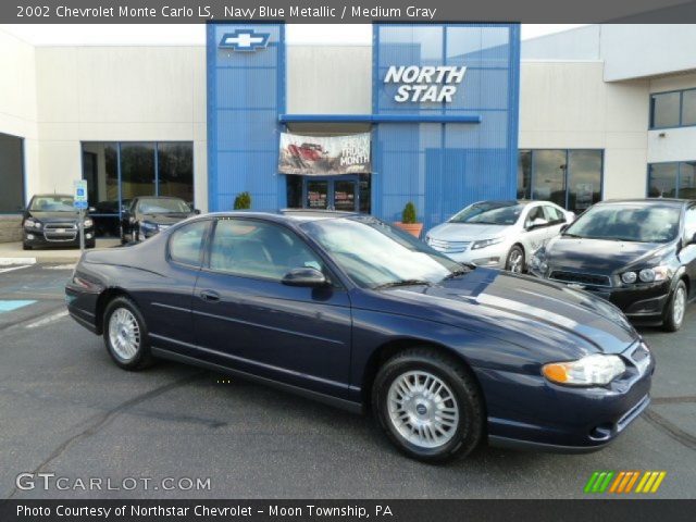 2002 Chevrolet Monte Carlo LS in Navy Blue Metallic