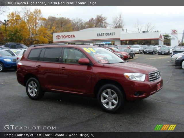 2008 red toyota highlander #7 2008 red toyota highlander #7