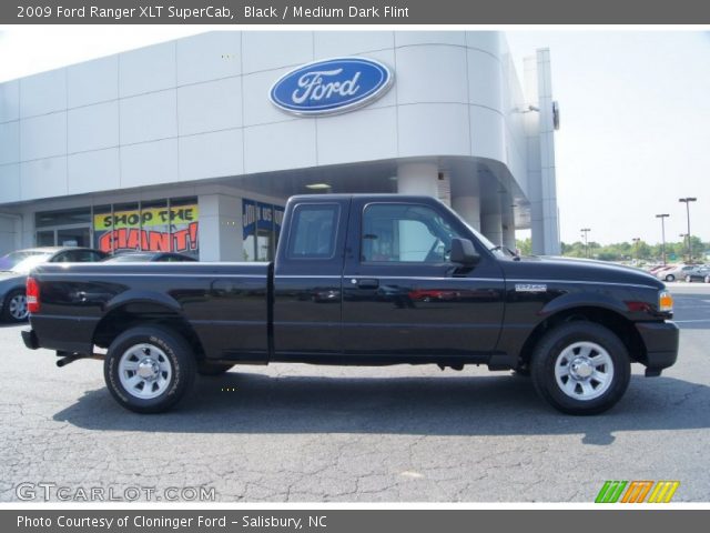 2009 Ford Ranger XLT SuperCab in Black