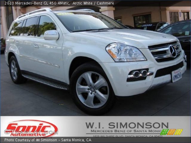 2010 Mercedes-Benz GL 450 4Matic in Arctic White
