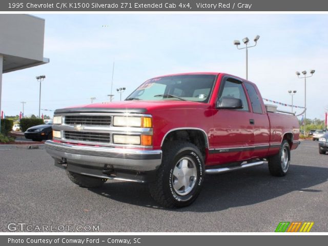 1995 Chevrolet C/K K1500 Silverado Z71 Extended Cab 4x4 in Victory Red