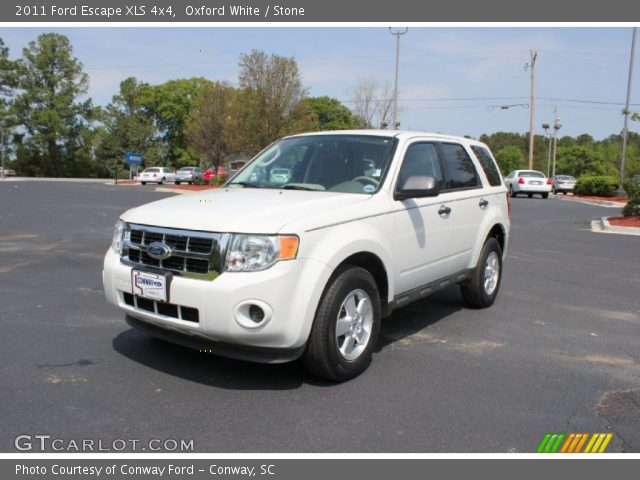 2011 Ford Escape XLS 4x4 in Oxford White