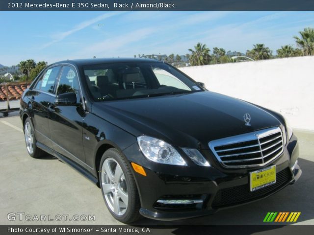 2012 Mercedes-Benz E 350 Sedan in Black